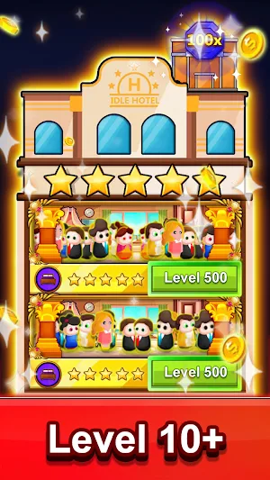 Idle Hotel Empire Tycoon Sim Screenshot 0