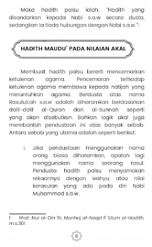 Hadith Palsu Kesan Imej Islam Screenshot 3