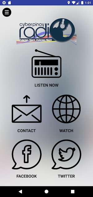 CyberPinoy Radio Screenshot 1