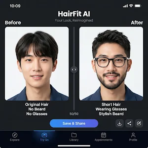 HairFit AI Screenshot 2