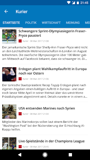 Austria News Screenshot 1