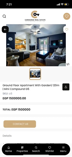 Caregenic Real Estate Screenshot 3