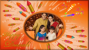 Happy Diwali Photo Frame : Diwali Photo Editor Screenshot 1