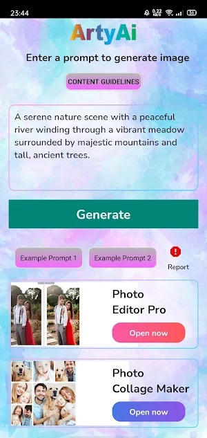 ArtyAI: AI Photo Generator Art Screenshot 3