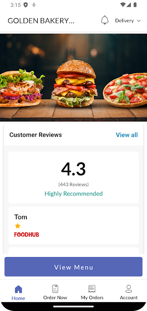 GOLDEN BAKERY And KEBAB Screenshot 1