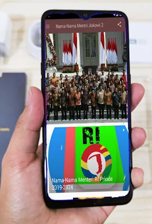 Nama-Nama Menteri RI Screenshot 1