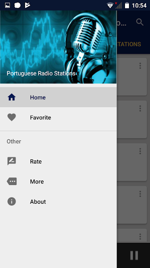 Portuguese Radio Stations Screenshot 2