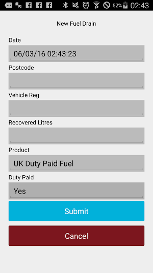 Ref HMRC Fuel Drain by Refuels Screenshot 1