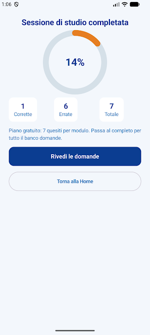 Quiz VDS Ultraleggero a motore Screenshot 3