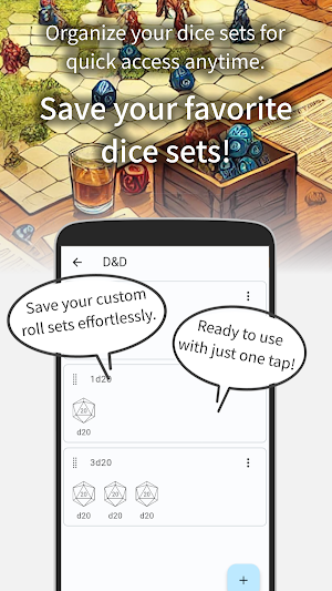 Saving Roll: TTRPG dice roller Screenshot 3