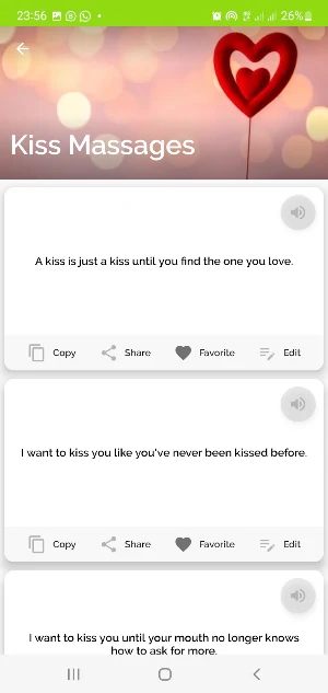 Romantic Love Messages Screenshot 2