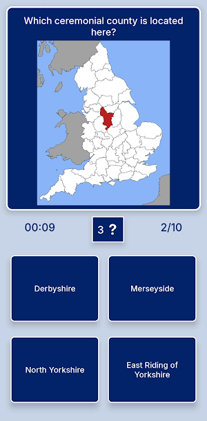 UK Map: Geography Quiz Screenshot 1