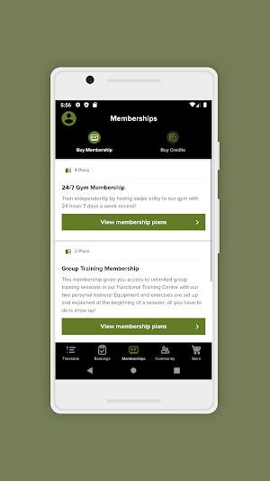 Balanced Fitness Screenshot 2