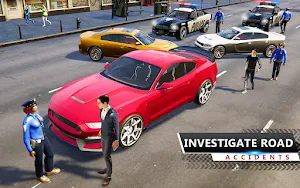 US Police Car Driving Games 3D Screenshot 2