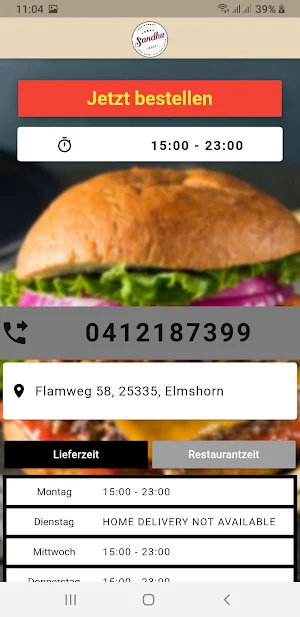 Sandhu Restaurant Screenshot 1