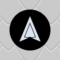 White On Black Flat Icons