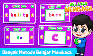 Belajar Membaca Lancar + Suara Screenshot 2