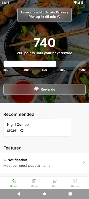 Lemongrass Thai Screenshot 0