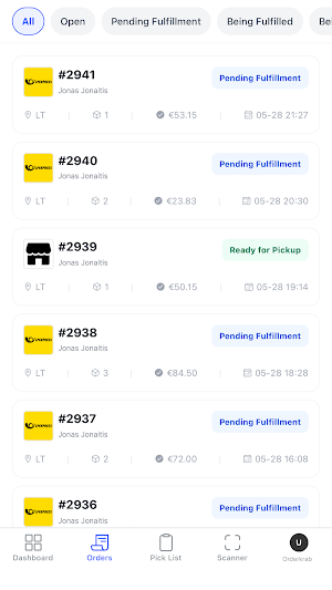 OrderKrab Screenshot 1