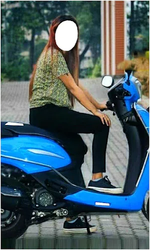 Women Bike Photo Frames Screenshot 2