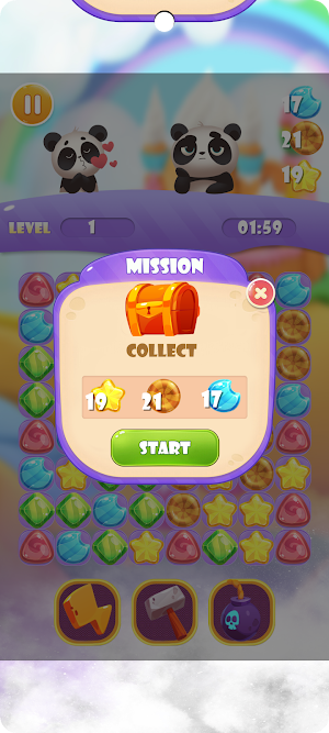 Panda Match3 Screenshot 2