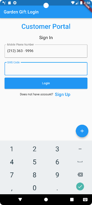 GardenGiftApp Screenshot 1