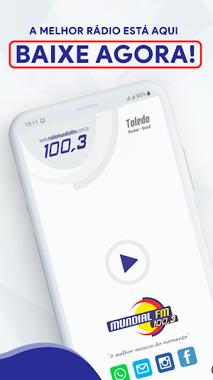 Rádio Mundial FM de Toledo Screenshot 1