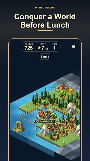 Mythic Realms: 4X Strategy Screenshot 0