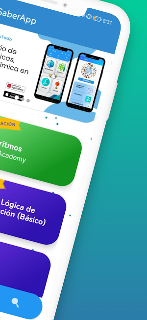 SaberApp - Cursos Online Screenshot 1
