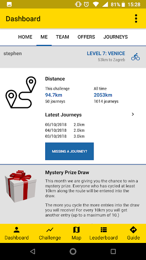 PedalAid Screenshot 3