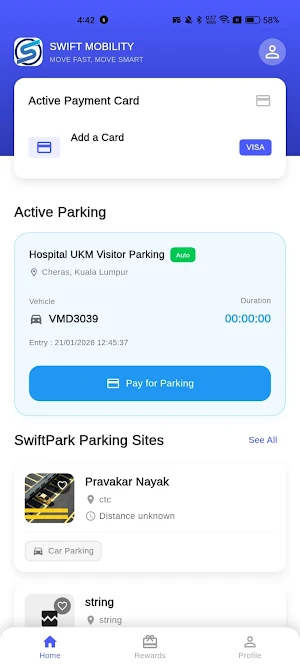 Swift Mobility Screenshot 0