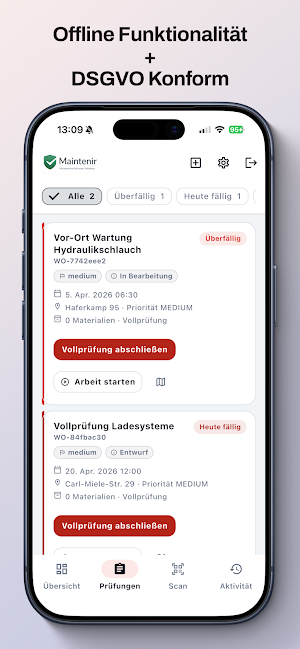 Maintenir CMMS Screenshot 2