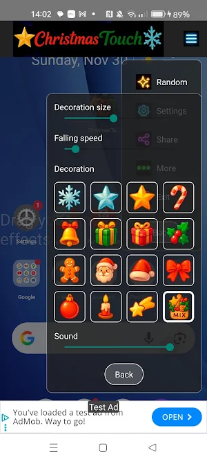 Christmas Touch Screenshot 2