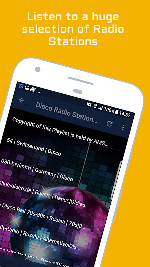 Disco Music Radio Stations Screenshot 1