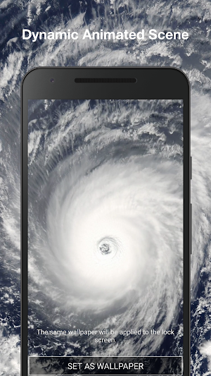 Hurricane Live Wallpaper Screenshot 1