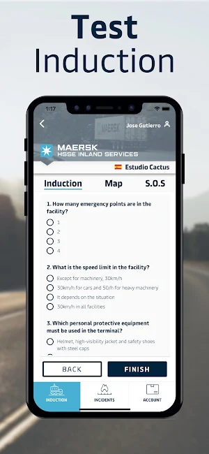 HSSE Maersk Landside Services Screenshot 3