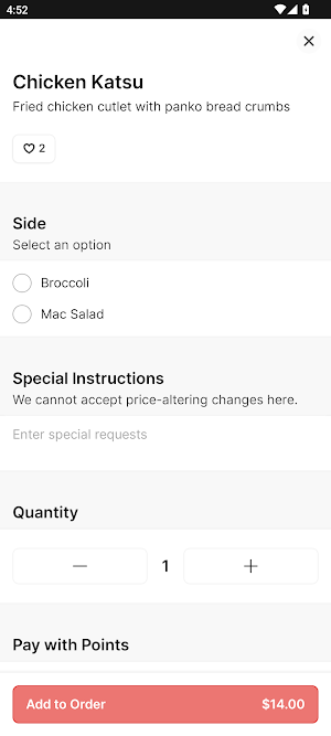 Blowfish Poke & Grill Screenshot 2
