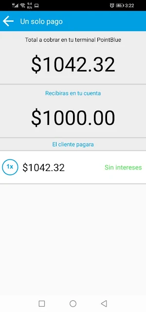 Calculadora MP PointBlue Plus Screenshot 1