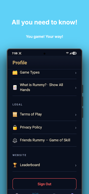 Friends Rummy Screenshot 2