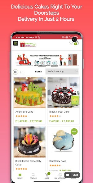 BGF : Flowers & Cake Delivery Screenshot 2