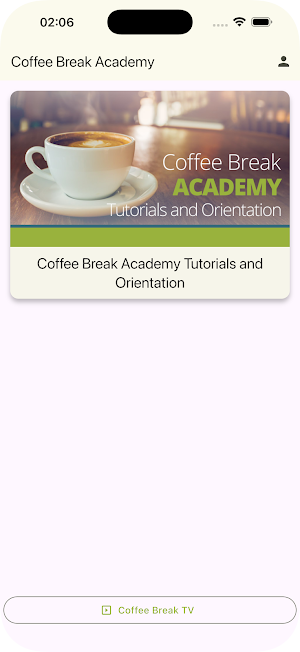 Coffee Break Academy Screenshot 0