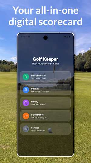 GolfKeeper:  Golf Scorecard Screenshot 0
