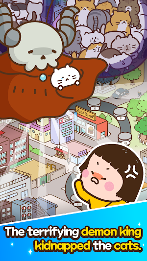Cat Brain World - Tricky Puzzle Game Screenshot 1