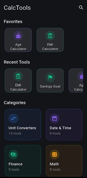 CalcTools Screenshot 0