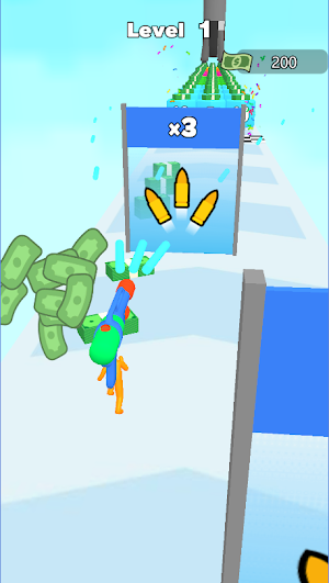 Blaster Head Run Screenshot 0
