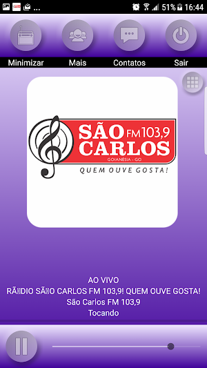 São Carlos FM 103,9 Screenshot 2