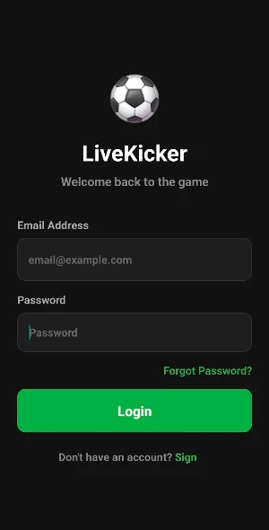 LiveKicker Screenshot 0
