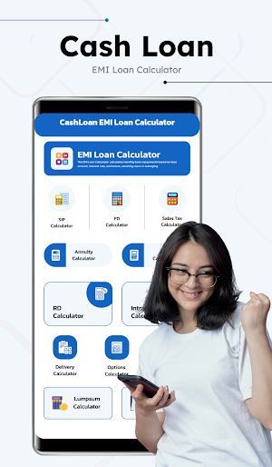 CashLoan - EMI Loan Calculator Screenshot 1