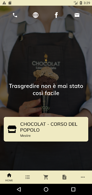 Chocolat Luxury Gelato Screenshot 0