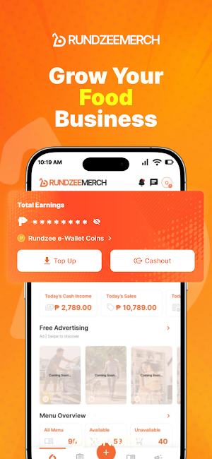 Rundzee Merch: Partner Hub Screenshot 0